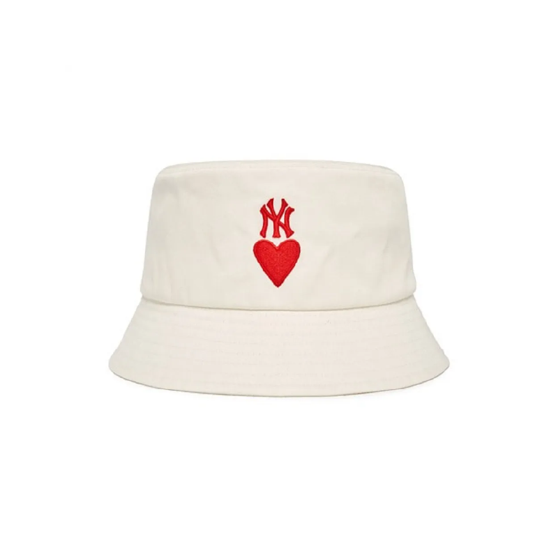 Nón MLB Bucket Heart Hat New York Yankees