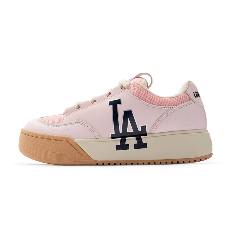 Giày MLB Korea Chunky Wide LA Dodgers Pink