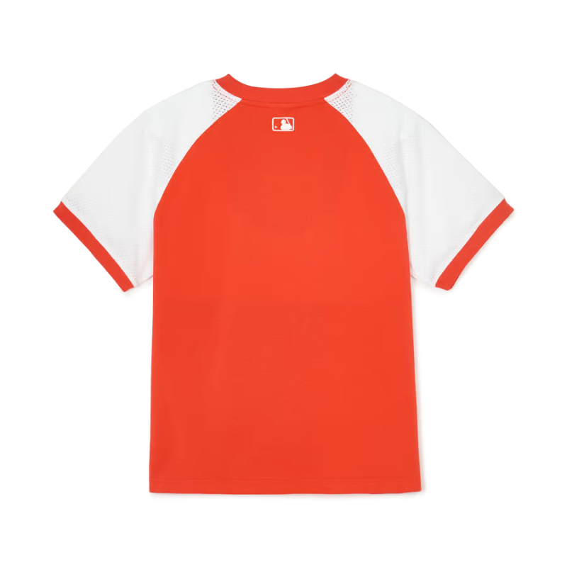 [Kids] Varsity Big Logo T Shirt NEW YORK YANKEES Orange