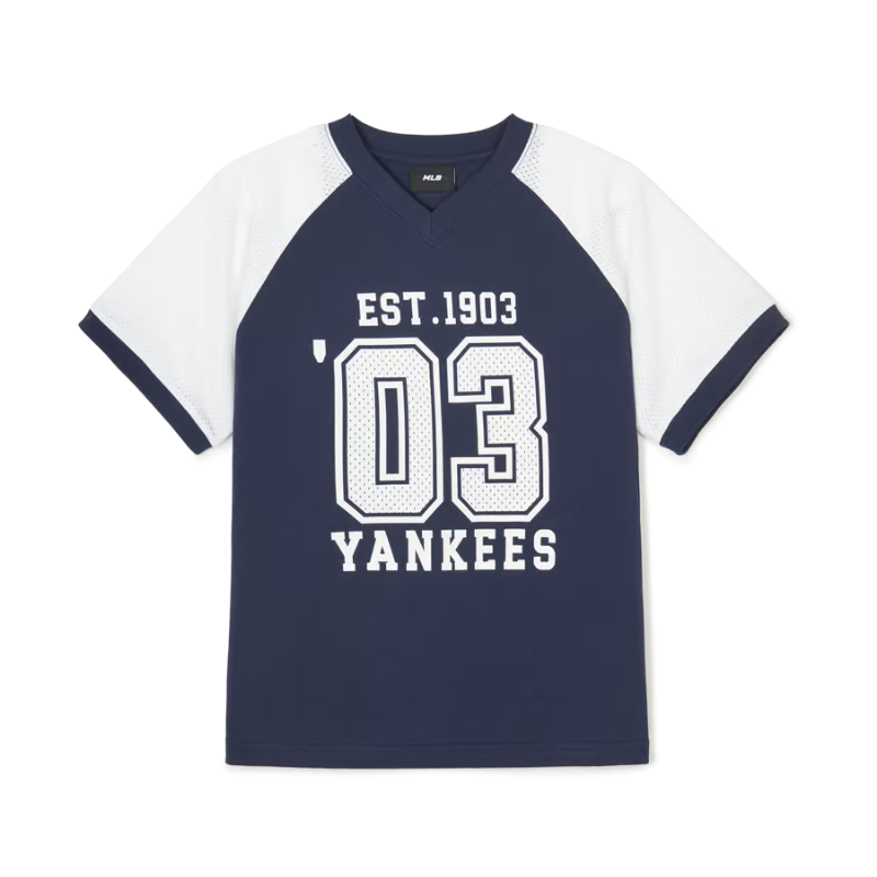 [Kids] Varsity Big Logo T Shirt NEW YORK YANKEES Navy