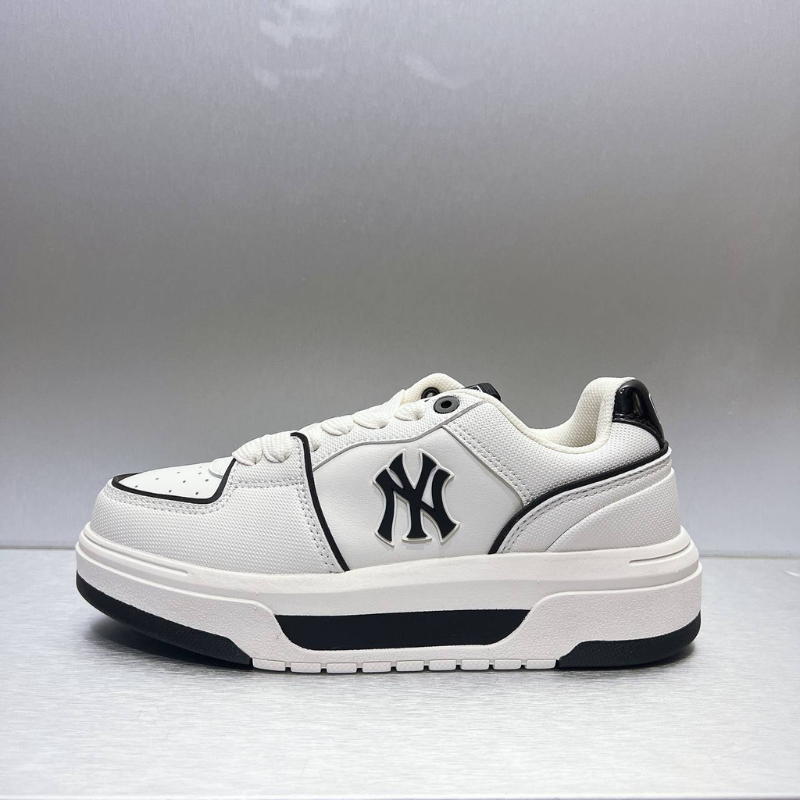 Giày MLB Korea Chunky Liner Basic SL New York Yankees White