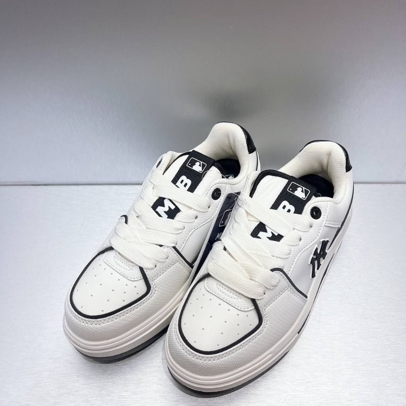 Giày MLB Korea Chunky Liner Basic SL New York Yankees White