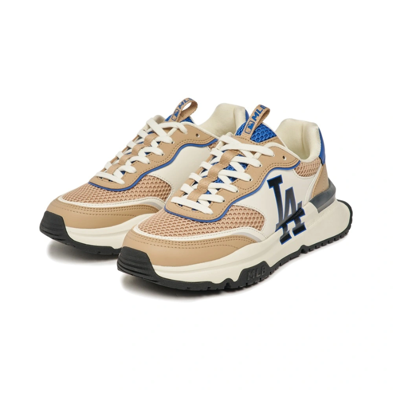 Giày MLB Korea Chunky Runner LA Dodgers Beige 3ASHRJ13N-07BGS