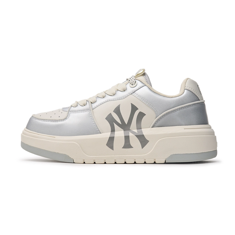 Giày MLB Korea Chunky Liner Hologram Boston Red Sox Gray