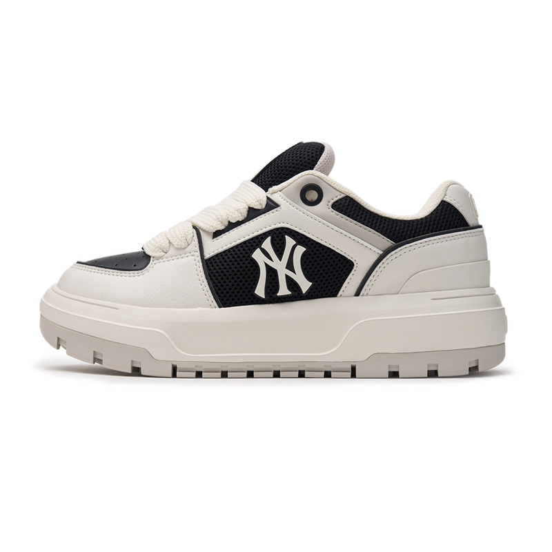 Giày MLB Korea Chunky Liner Wide New York Yankees Black