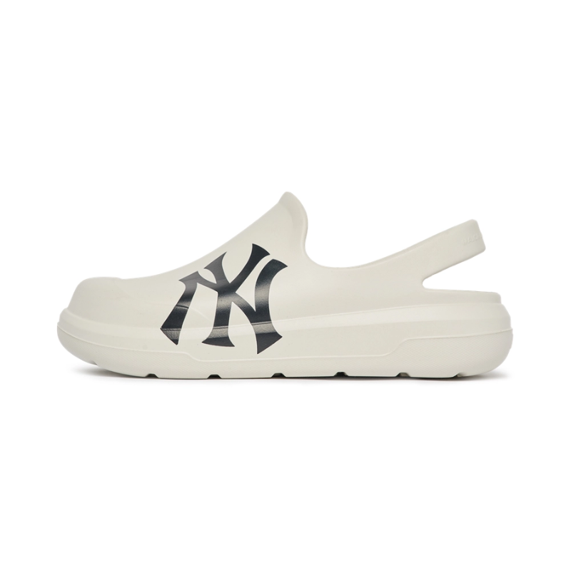 Sandals MLB Chunky Bouncer Clog New York Yankees White