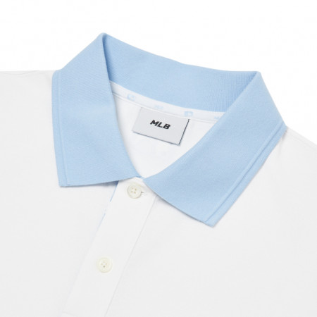 Áo Polo MLB Men's Partial Monogram Collar T-Shirt 