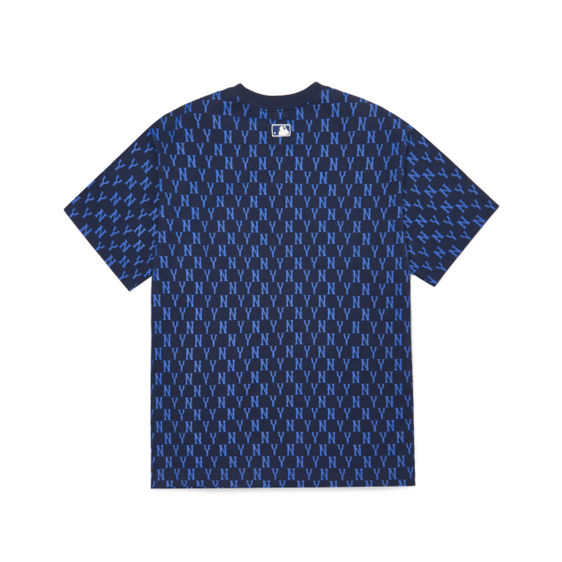 Áo Thun MLB MONOGRAM ALLOVER OVER-FIT SHORT SLEEVE T-SHIRTS