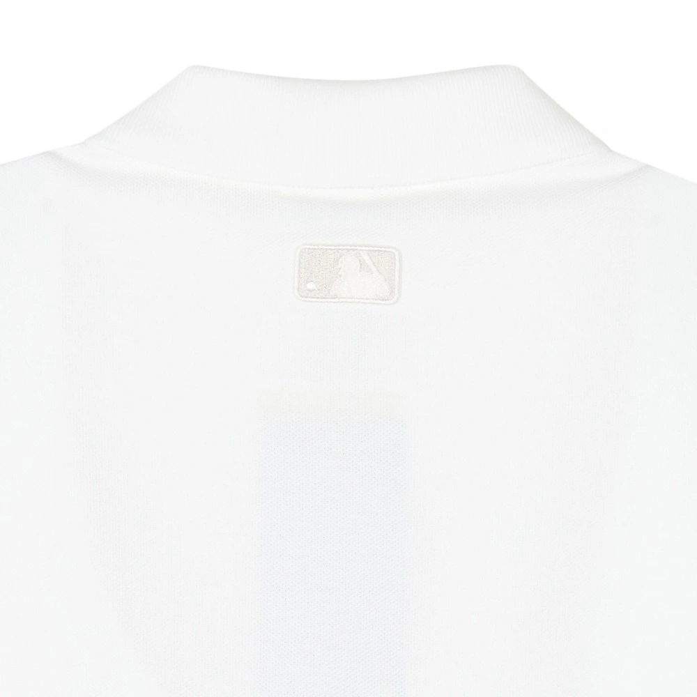 Áo Croptop MLB Korea Women's Heart New York Yankees White