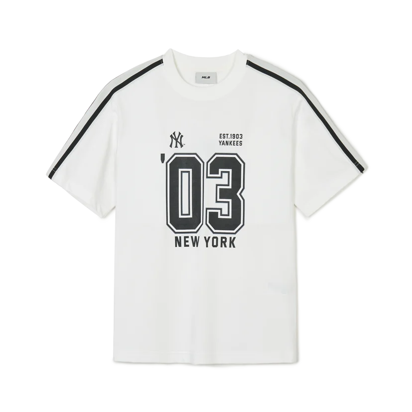 Áo Thun MLB Sports Varsity Track Short Sleeve T-Shirt New York