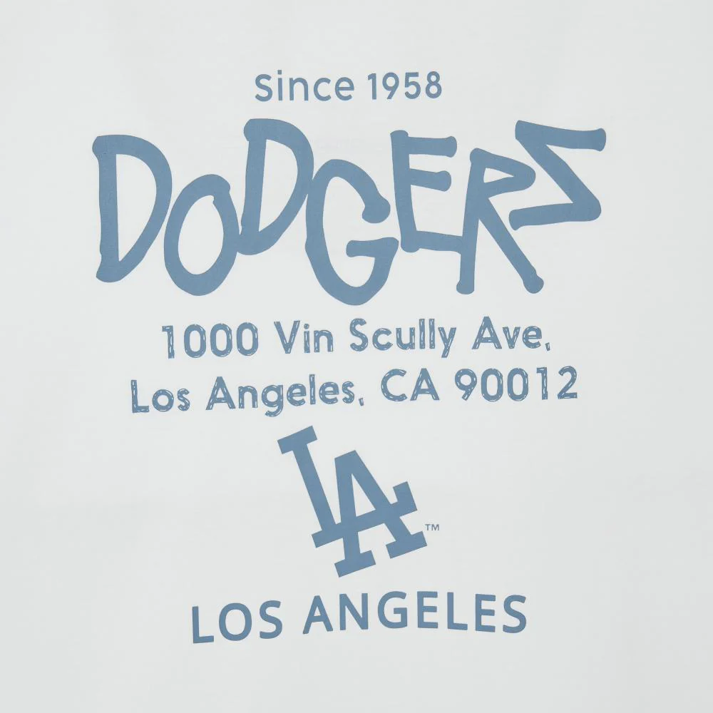 Áo Thun MLB Basic Lettering Los Angeles Dodgers T-Shirts
