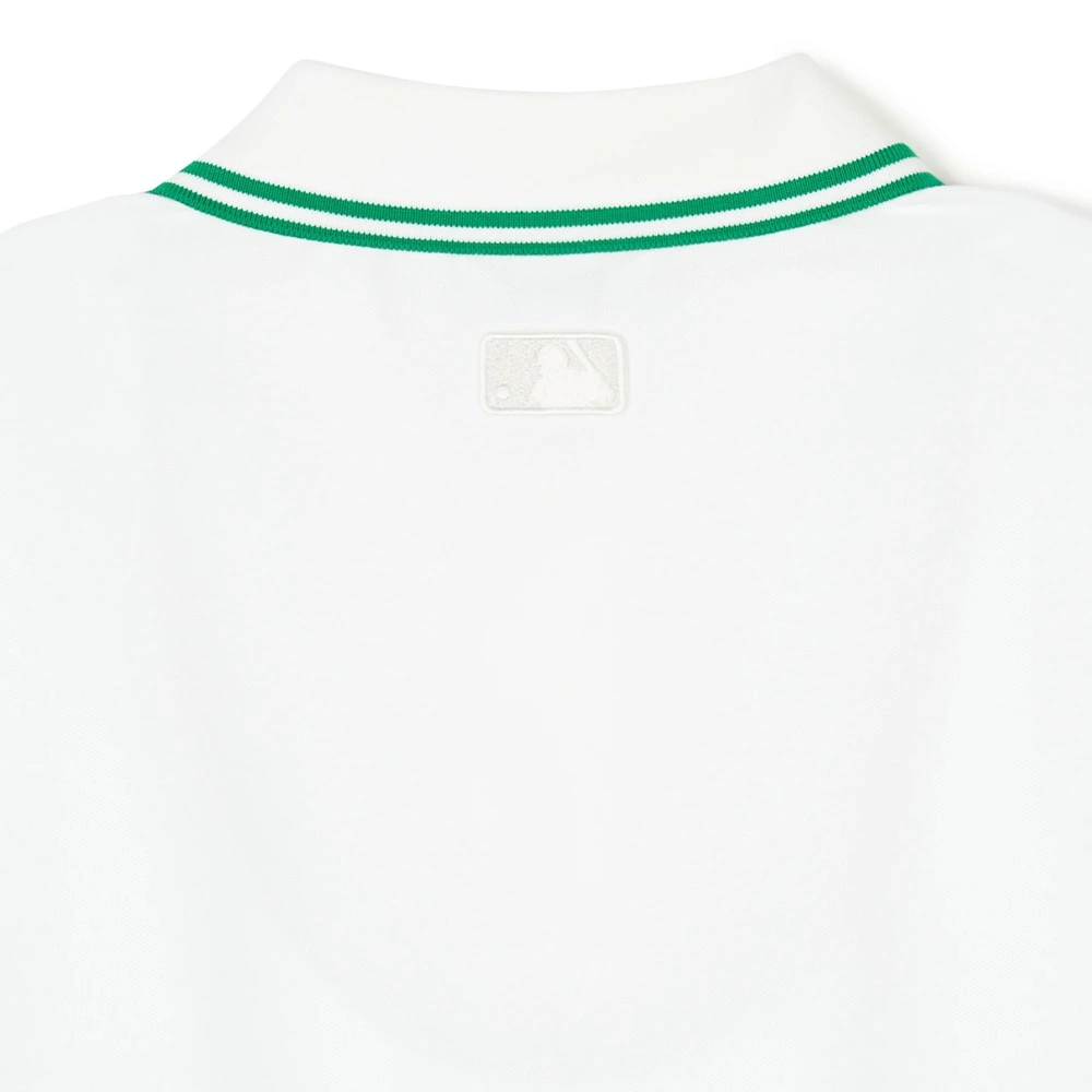 Áo Croptop MLB Korea Women's Basic New York Yankees Ivory