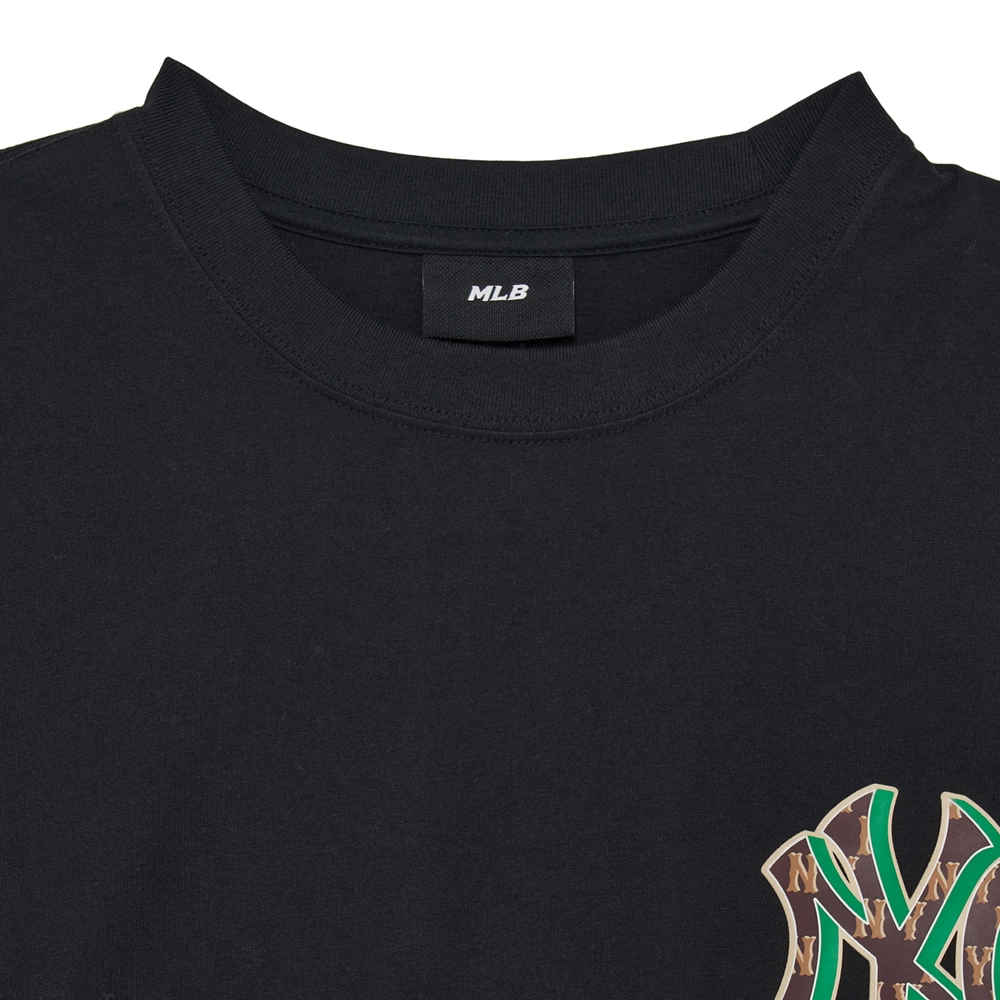 Áo Thun MLB Monotive Overfit Short Sleeve New York Yankees Black