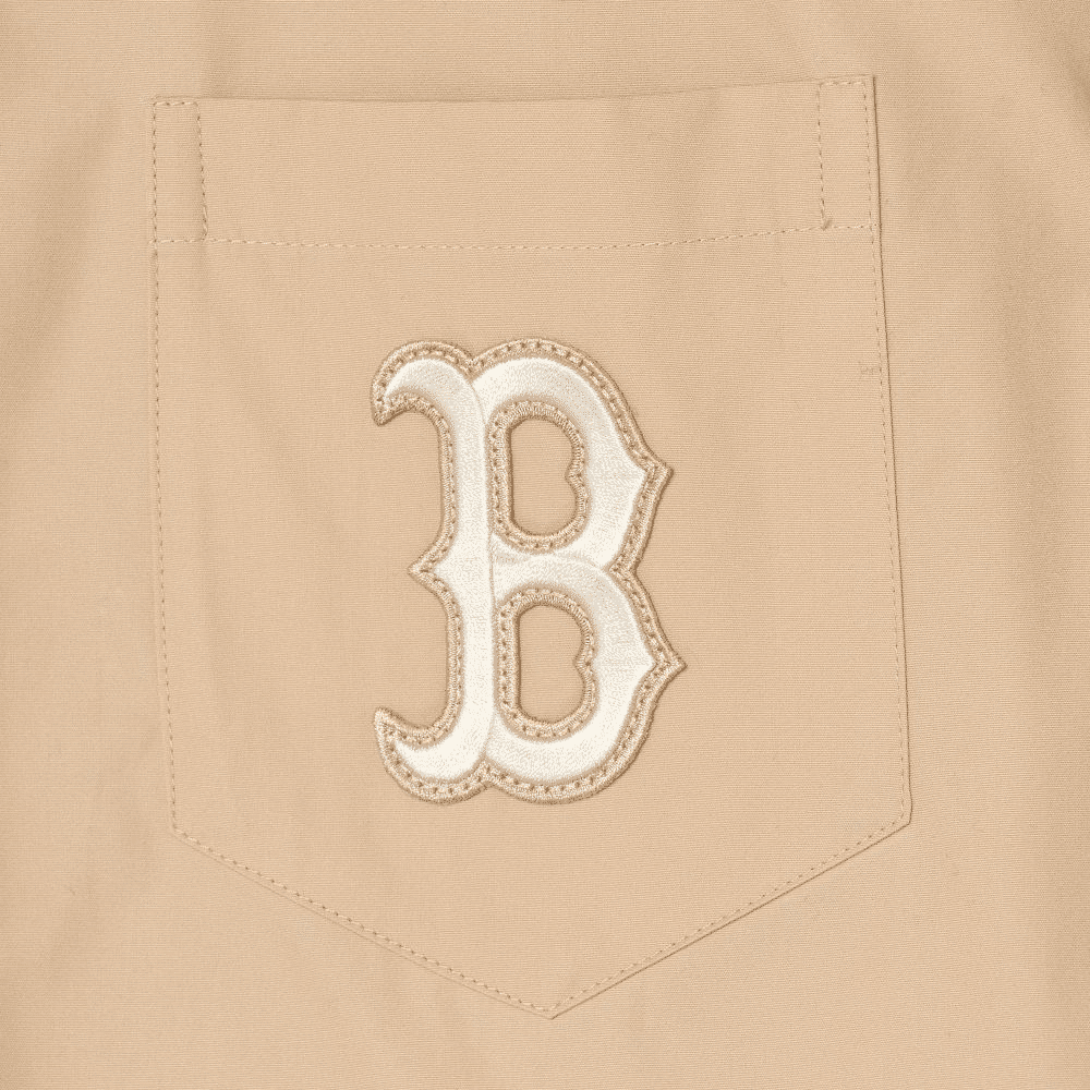 Áo Sơ Mi MLB Classic Monogram Big Logo Shirts Boston Red Sox