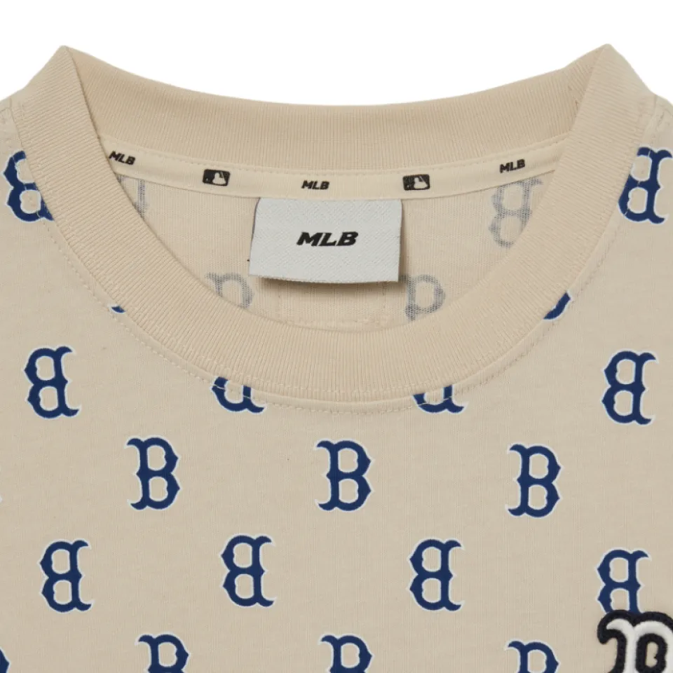 Áo Croptop Nữ MLB Boston Red Sox Tshirt 