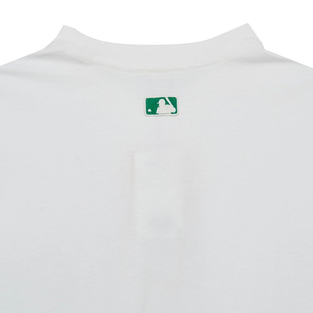 Áo thun MLB Pop Art Graphic Mega Overfit Short Sleeve New York Yankees White