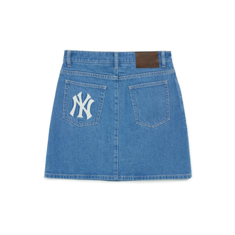 Chân Váy Nữ MLB Denim New York Yankees