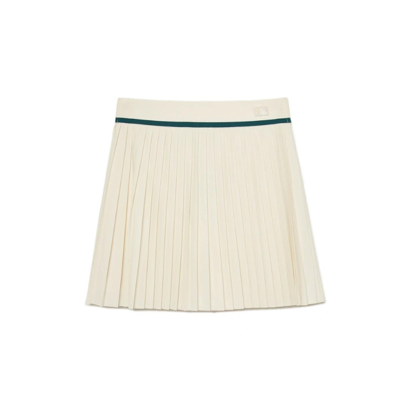 Chân Váy MLB Korea Classic Sports Accordion Pleated New York Yankees D.Cream