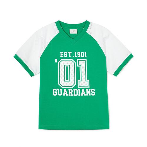 ÁoThun kid Varsity Logo lớn Cleveland Guardians