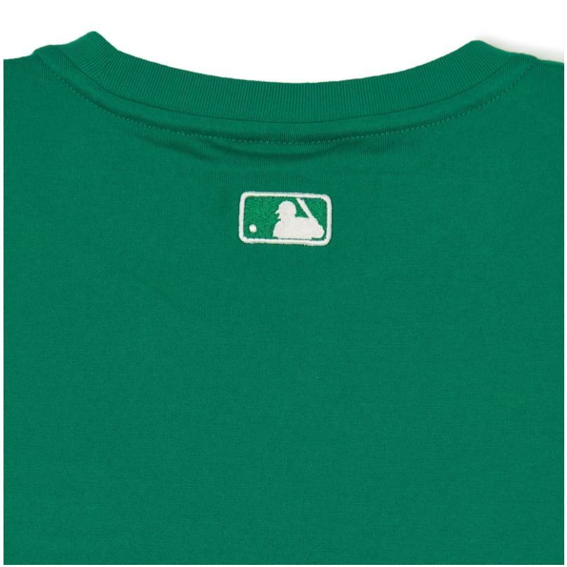 Áo Croptop MLB Korea Women's Basic New York Yankees Green 
