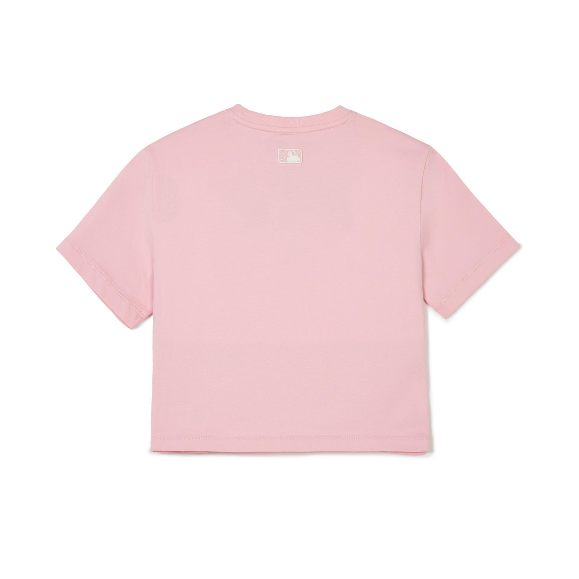 Áo Croptop MLB Korea Women's Basic Phillies Pink