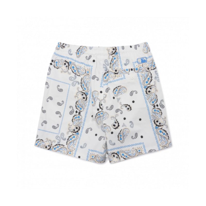 Quần Short MLB Paisley Woven Shorts New York Yankees 3ASMP0223-50IVS