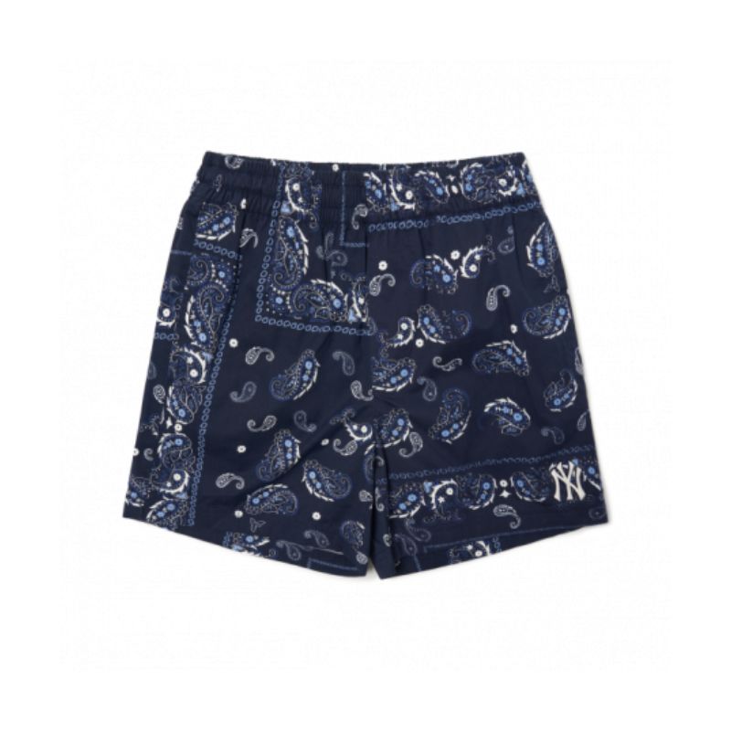 Quần Short MLB Paisley Woven Shorts New York Yankees 3ASMP0223-50NYD