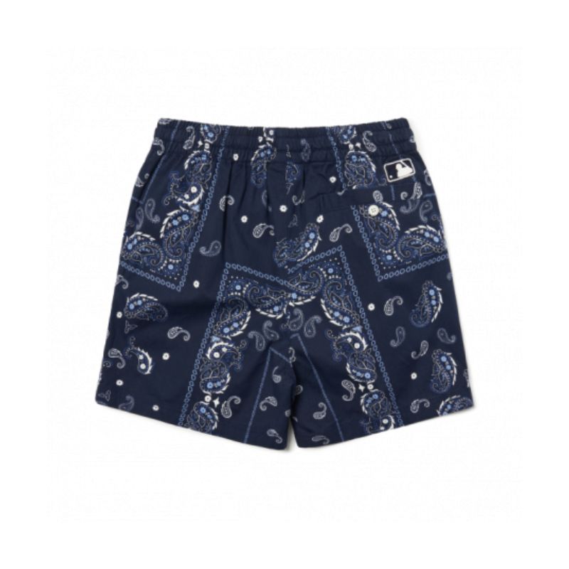 Quần Short MLB Paisley Woven Shorts New York Yankees 3ASMP0223-50NYD