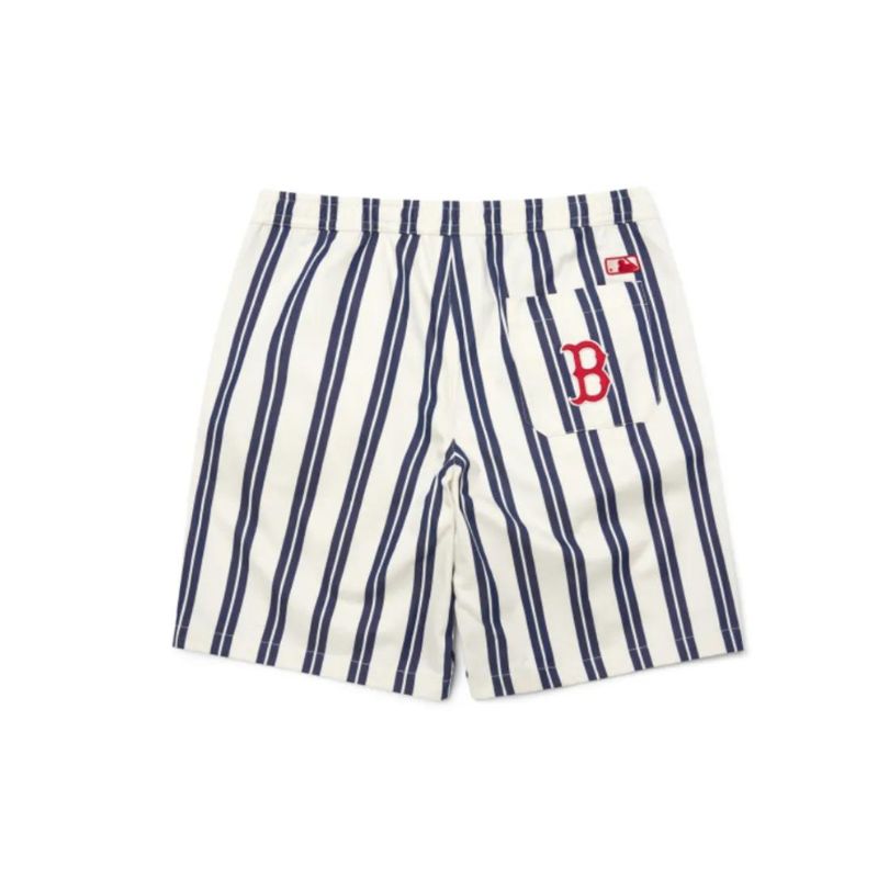 Quần MLB Ethnic Stripe Bermuda Pants Boston Red Sox 3ASM60223-43NYL