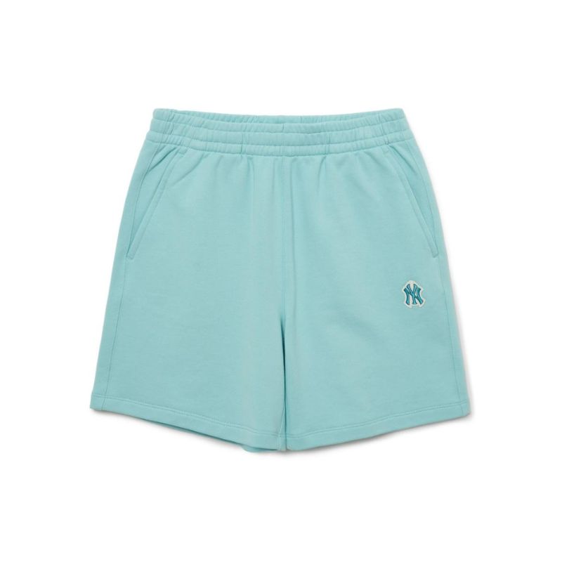 Quần Shorts MLB Basic Small Logo 5 New York Yankees L.Turquoise