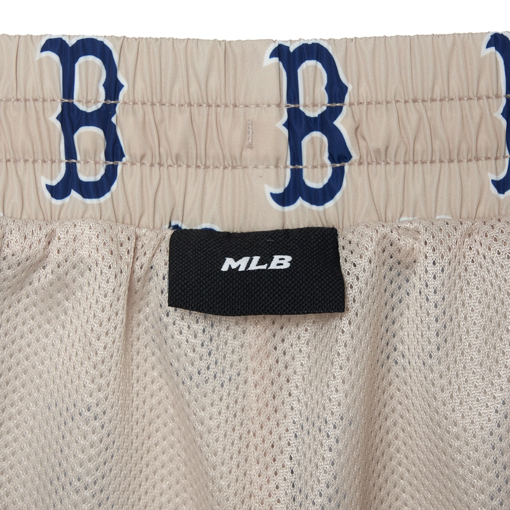 Quần Shorts MLB Classic Monogram Boston Red Sox L.Beige