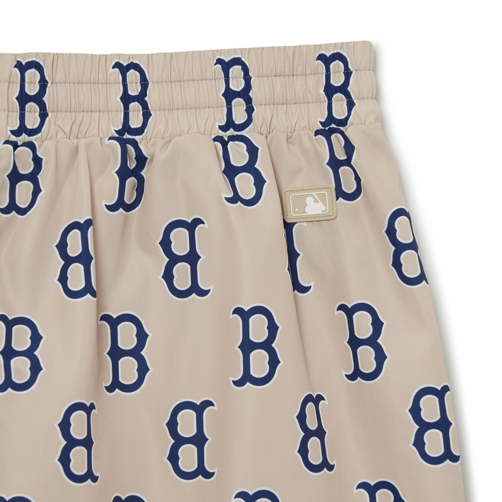 Quần Shorts MLB Classic Monogram Boston Red Sox L.Beige