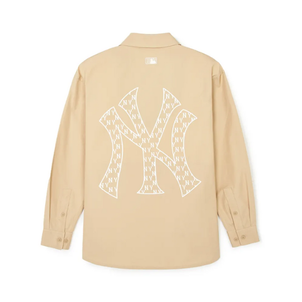 Áo Sơ Mi MLB Monogram Big Lux New York Yankees