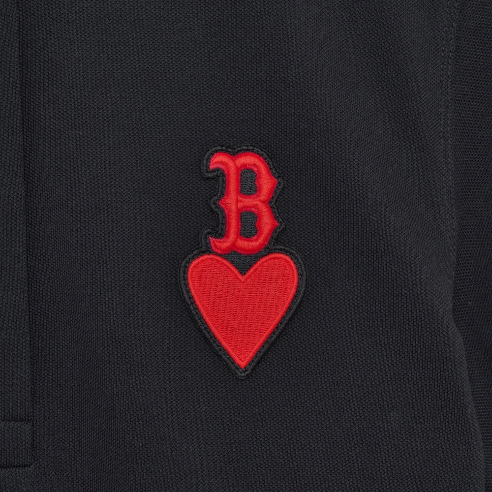 Váy MLB Heart Slim Fit Collar Boston Red Sox Black 