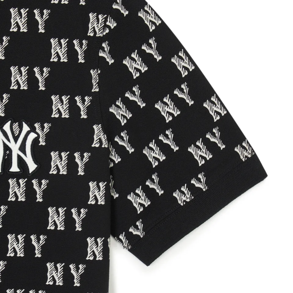 Váy Polo MLB Women's Monotiv Monogram Pique One Piece NY Yankees