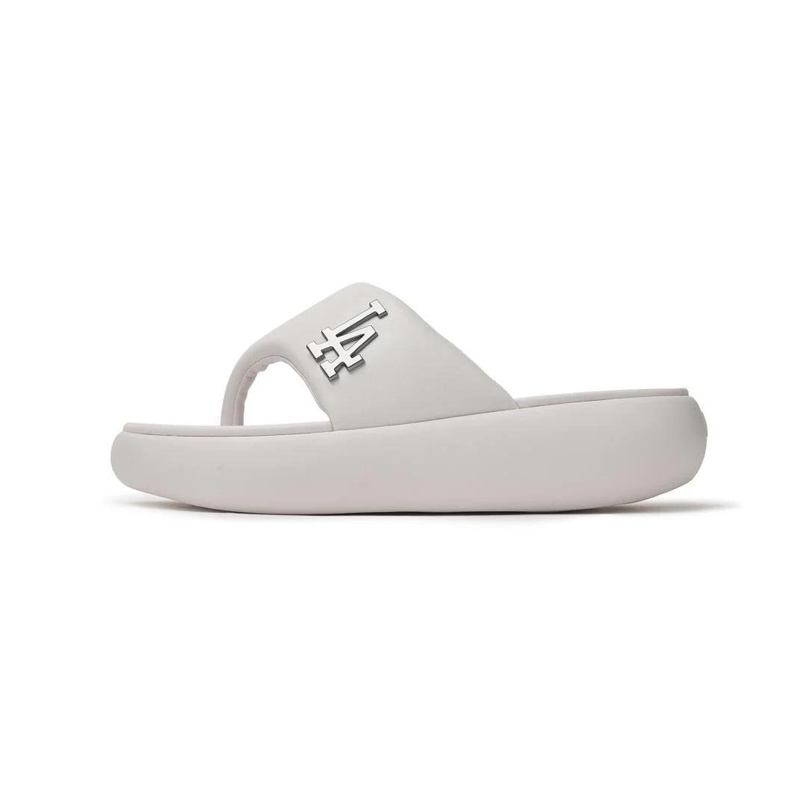 Dép MLB Base Flip-flop Los Angeles Dodgers Ivory White