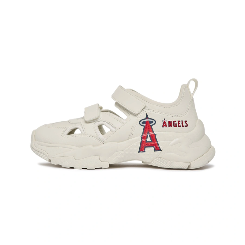 Sandals MLB Big Ball Chunky Mask LA Angels Ivory