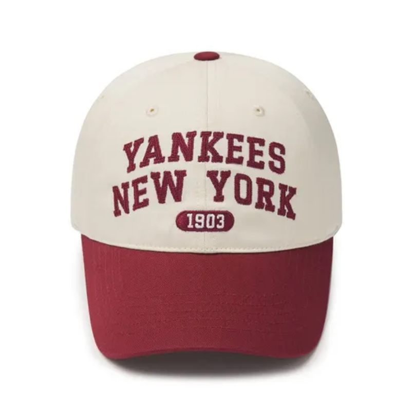 Nón MLB Cursive New York Yankees Red 3ACPVL14N-50WIS