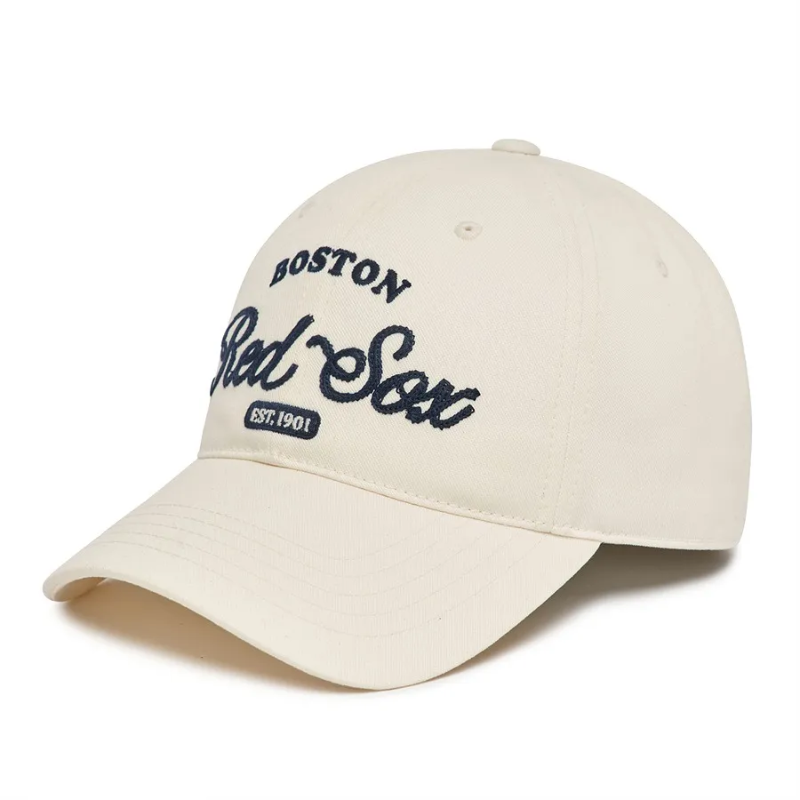 Mũ MLB Lettering Unstructured Ball Cap Boston Red Sox Cream 3ACPL033N-43CRD