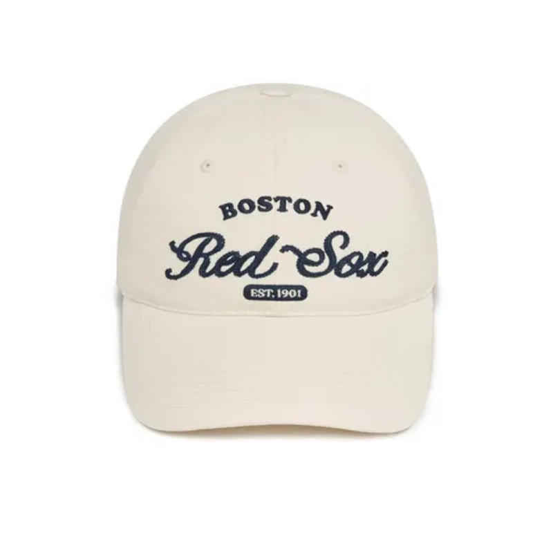 Mũ MLB Lettering Unstructured Ball Cap Boston Red Sox Cream 3ACPL033N-43CRD
