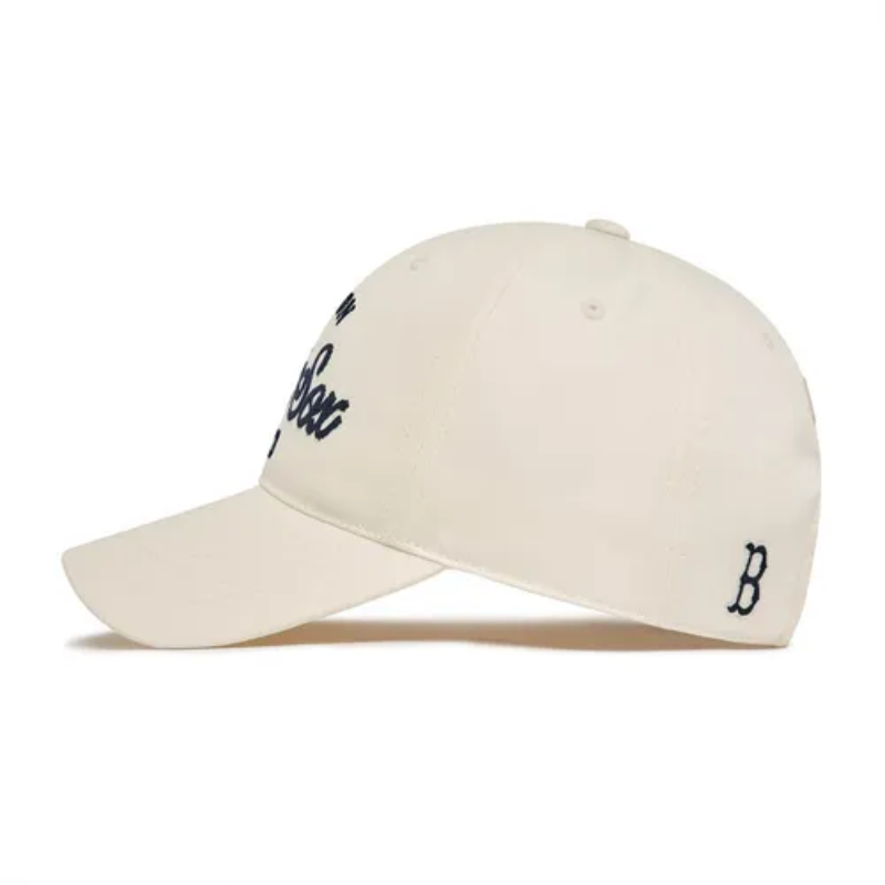Mũ MLB Lettering Unstructured Ball Cap Boston Red Sox Cream 3ACPL033N-43CRD