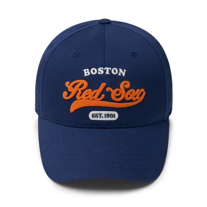 Mũ MLB Lettering Unstructured Ball Cap Boston Red Sox Navy 3ACPVL24N-43NYS