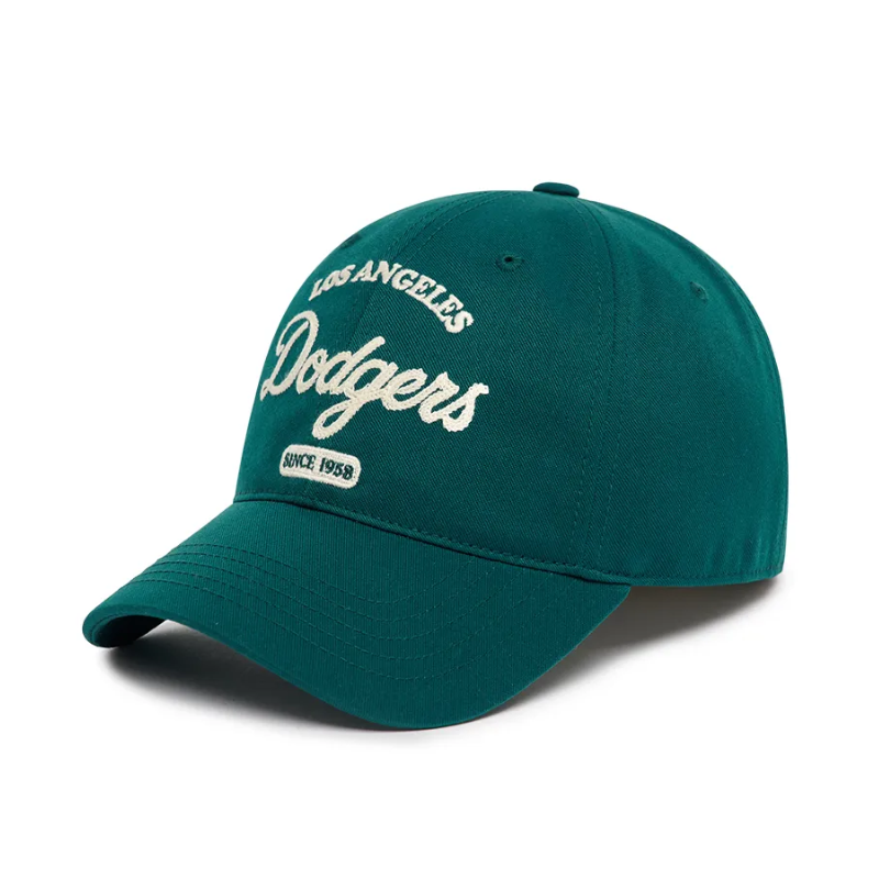 Mũ MLB Lettering Unstructured Ball Cap LA Dodgers Green 3ACPL033N-07GND