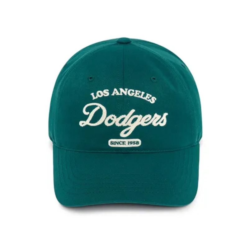 Mũ MLB Lettering Unstructured Ball Cap LA Dodgers Green 3ACPL033N-07GND