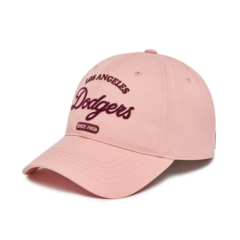 Mũ MLB Lettering Unstructured Ball Cap LA Dodgers Pink 3ACPL033N-07PCS