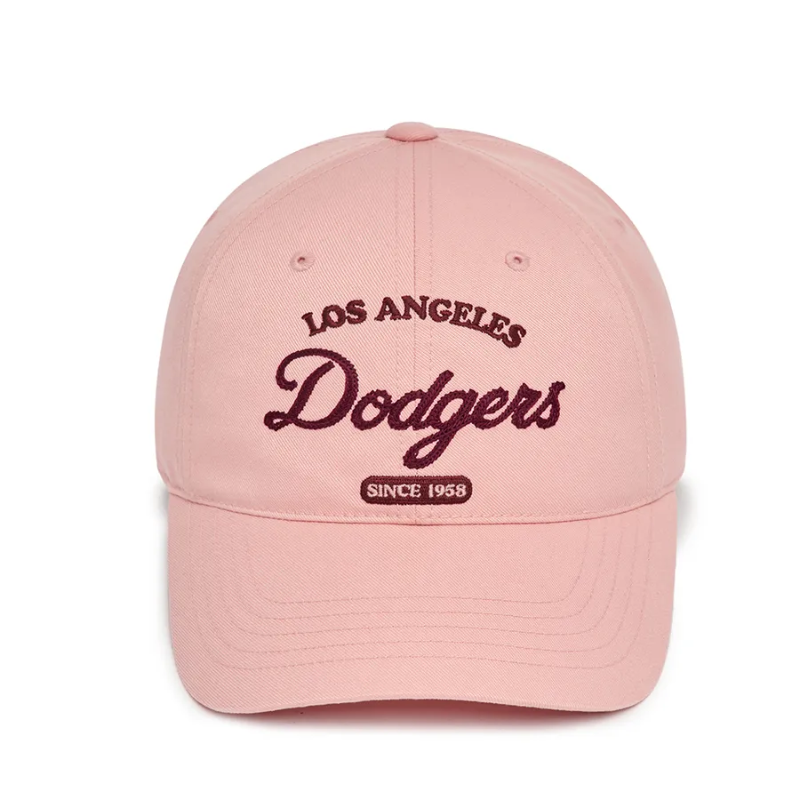 Mũ MLB Lettering Unstructured Ball Cap LA Dodgers Pink 3ACPL033N-07PCS
