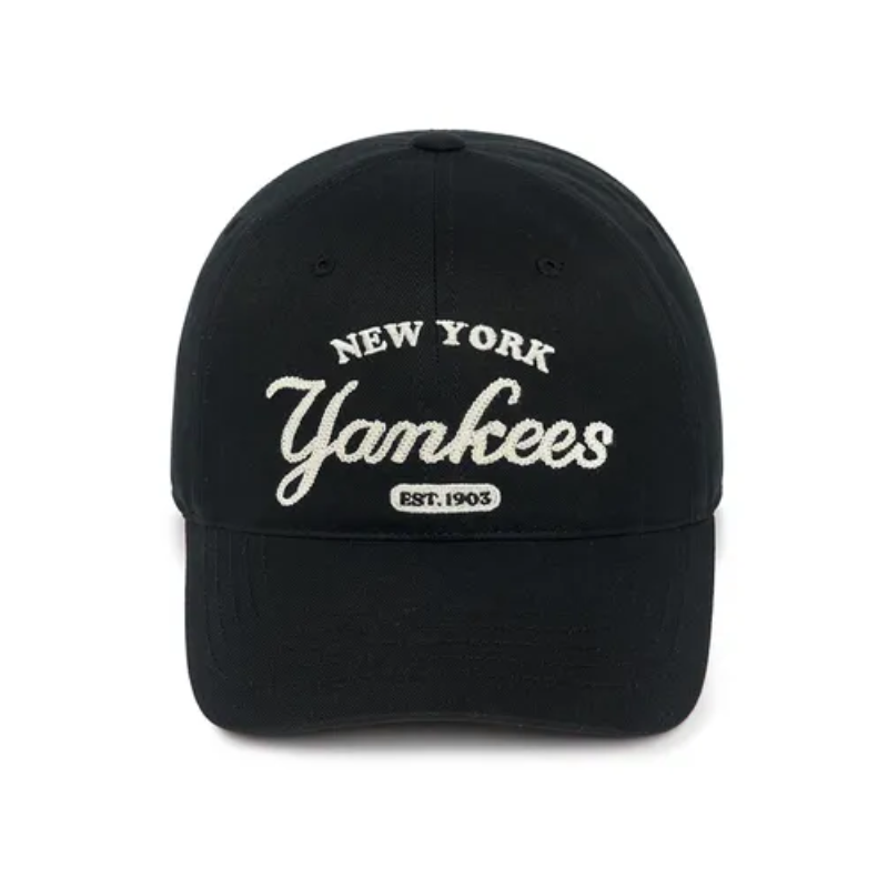 Mũ MLB Lettering Unstructured Ball Cap New York Yankees Black 3ACPL033N-50BKS