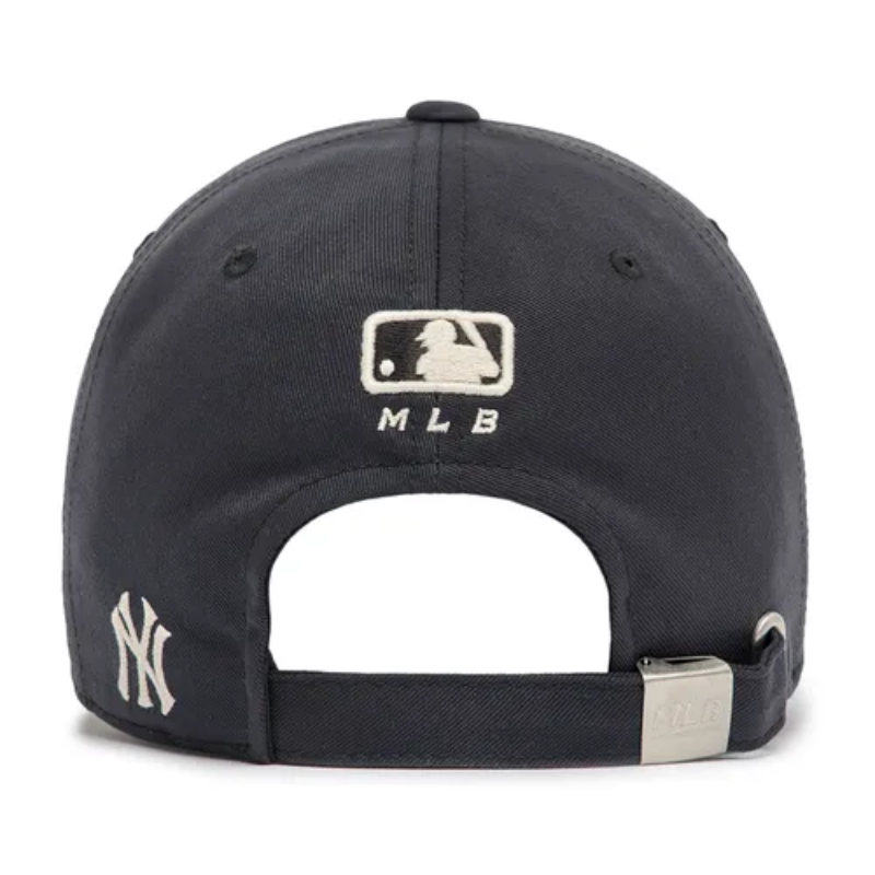 Mũ MLB Lettering Unstructured Ball Cap New York Yankees Grey 3ACPL033N-50CGS