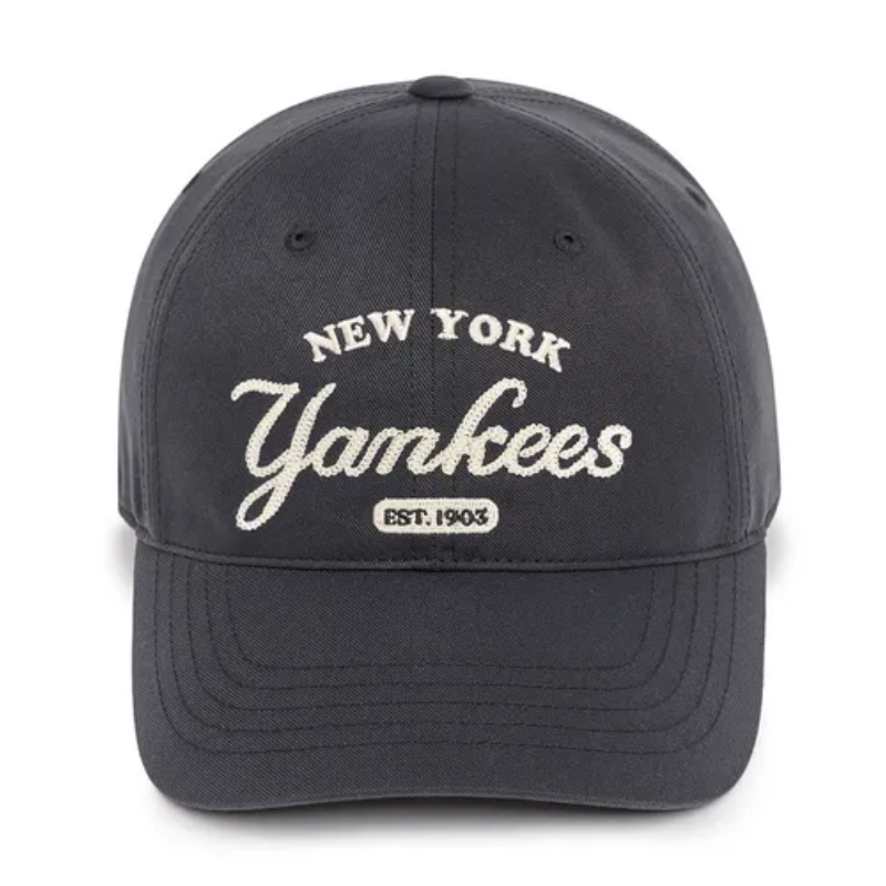 Mũ MLB Lettering Unstructured Ball Cap New York Yankees Grey 3ACPL033N-50CGS