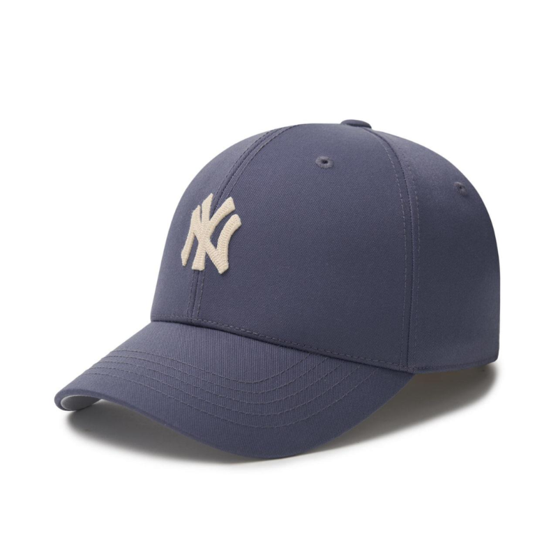 Mũ MLB Basix Logo Structured New York Yankees Grey 3ACPB094N-50GRD